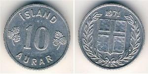 10 Аурар Ісландія (1944 - ) Алюміній 