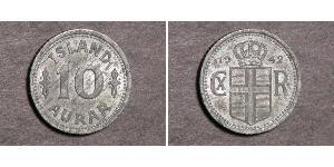 10 Аурар Исландия (1944 - ) Никель/Медь 