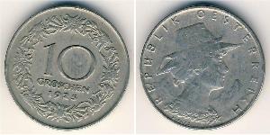 10 Грош Первая Австрийская Республика (1918-1934) Никель/Медь 