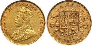 10 Долар Канада Золото Георг V (1865-1936)