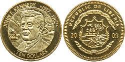 10 Долар Ліберія (1847 - ) Золото 