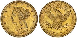 10 Долар США (1776 - ) Золото 