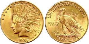 10 Долар США (1776 - ) Золото 