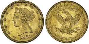 10 Долар США (1776 - ) Золото 