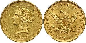 10 Долар США (1776 - ) Золото 