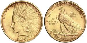 10 Долар США (1776 - ) Золото 