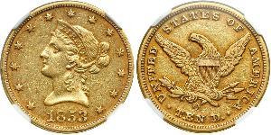 10 Долар США (1776 - ) Золото 
