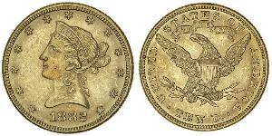 10 Долар США (1776 - ) Золото 
