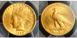 10 Долар США (1776 - ) Золото 