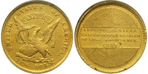 10 Долар США (1776 - ) Золото 