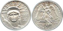 10 Долар США (1776 - ) Платина 