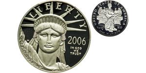 10 Долар США (1776 - ) Платина 