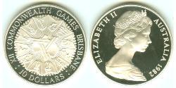 10 Долар Австралія (1939 - ) Срібло Єлизавета II (1926-2022)