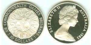 10 Долар Австралія (1939 - ) Срібло Єлизавета II (1926-2022)