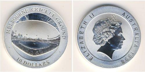 10 Долар Австралія (1939 - ) Срібло 