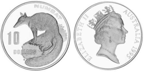 10 Долар Австралія (1939 - ) Срібло Єлизавета II (1926-2022)