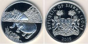 10 Долар Сьєрра-Леоне (1961 - ) Срібло 