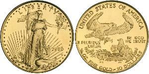 10 Доллар США (1776 - ) Золото 