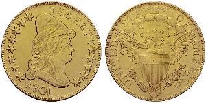 10 Доллар США (1776 - ) Золото 