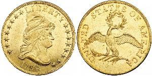 10 Доллар США (1776 - ) Золото 