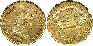 10 Доллар США (1776 - ) Золото 