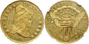 10 Доллар США (1776 - ) Золото 