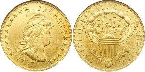 10 Доллар США (1776 - ) Золото 