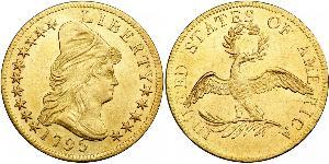 10 Доллар США (1776 - ) Золото 