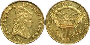 10 Доллар США (1776 - ) Золото 