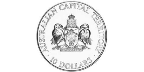 10 Доллар Австралия (1939 - ) Серебро Елизавета II (1926-2022)