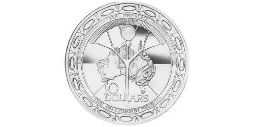 10 Доллар Австралия (1939 - ) Серебро Елизавета II (1926-2022)