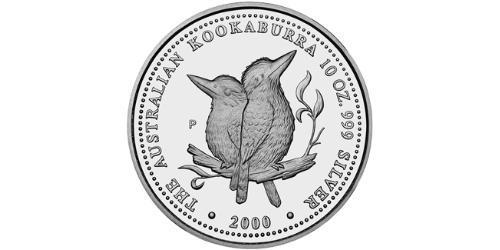 10 Доллар Австралия (1939 - ) Серебро Елизавета II (1926-2022)