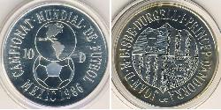 10 Дінер Andorra (1278 - ) Срібло 