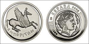 10 Евро Королевство Испания (1976 - ) Серебро 
