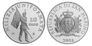 10 Евро Сан-Марино (301 - ) Серебро 