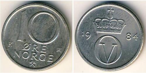 10 Ере Норвегія Нікель/Мідь 