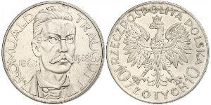 10 Злотый Польская Республика (1918 - 1939)  Траугутт, Ромуальд