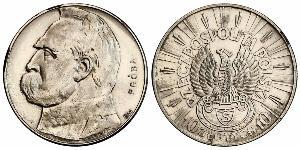 10 Злотый Польская Республика (1918 - 1939) Серебро Пилсудский, Юзеф