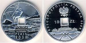 10 Злотый Республика Польша (1991 - ) Серебро 