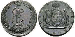 10 Копейка Российская империя (1720-1917) Медь Екатерина II (1729-1796)