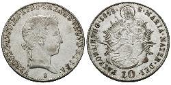 10 Крейцер Королевство Венгрия (1000-1918)  Ferdinand I of Austria (1793 - 1875)