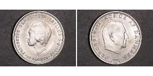 10 Крона Дания Серебро Фредерик IX (1899 - 1972)