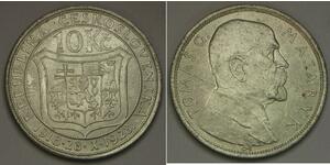 10 Крона Чехословакия (918-1992) Серебро 