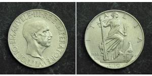 10 Лира Kingdom of Italy (1861-1946) Серебро Виктор Эммануил III (1869 - 1947)