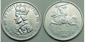 10 Літ Литва (1991 - ) Срібло Вітовт