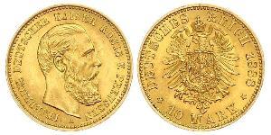10 Марка Королівство Пруссія (1701-1918) Золото Фрідрих Вільгельм III, король Пруссії  (1770 -1840)