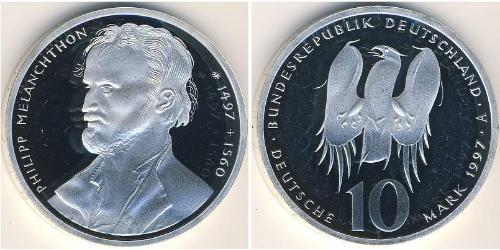 10 Марка Германия Серебро 