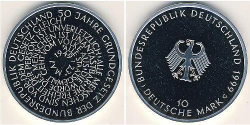 10 Марка Німеччина Срібло 