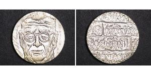 10 Марка Фінляндія (1917 - ) Срібло Юго Паасиківі