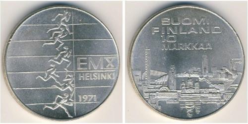 10 Марка Фінляндія (1917 - ) Срібло 